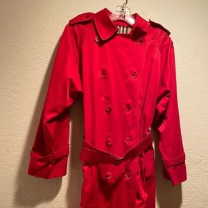 Burberry Classic Red Trench coat